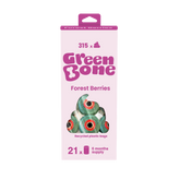 Green Bone Bajspåsar med doft av skogsbär