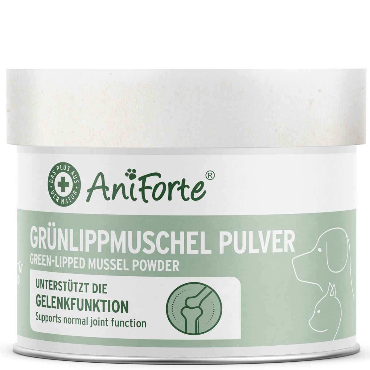 AniForte Green-Lipped Mussel Powder tillskott för hund och katt 250 g
