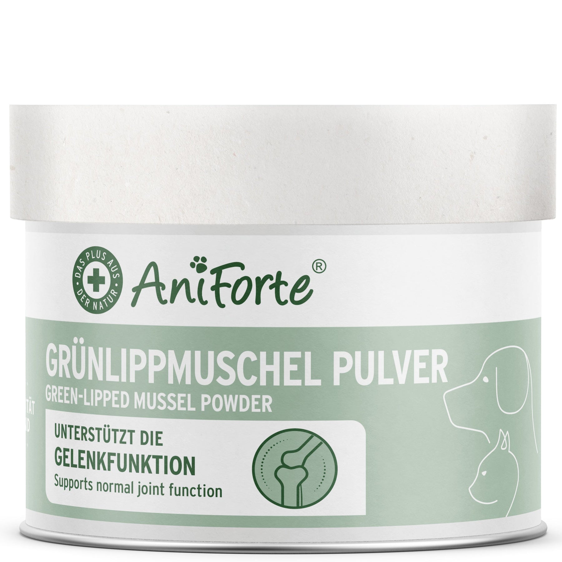 AniForte Green-Lipped Mussel Powder tillskott för hund och katt 250 g