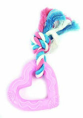 Happy Pet Little Rascals hjärtformat tuggleksak 15 cm för valpar