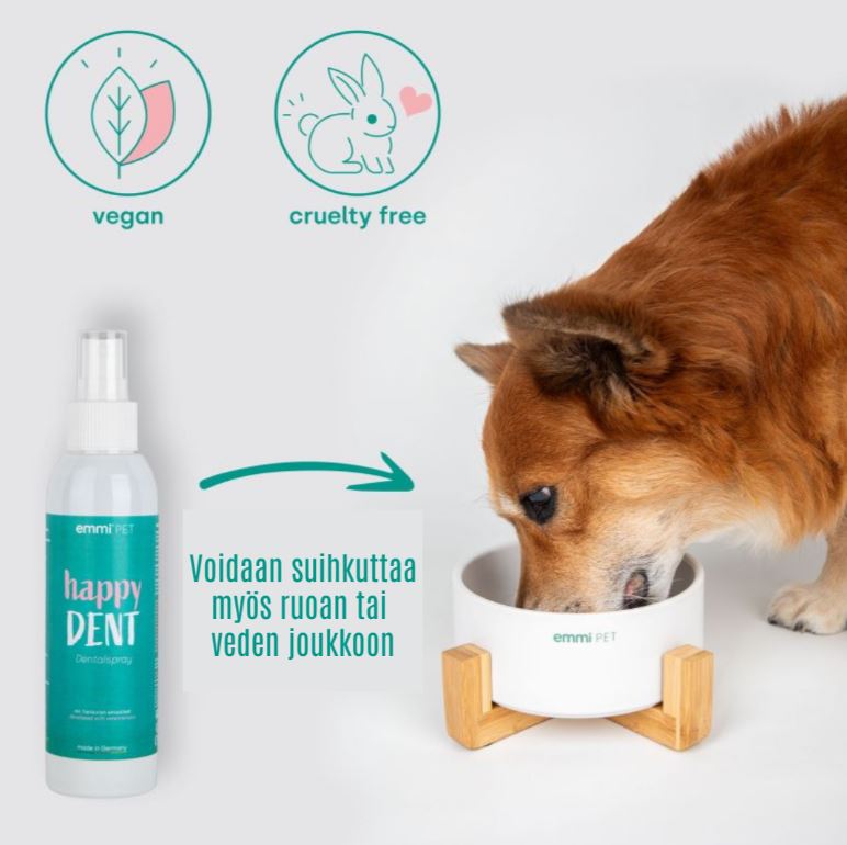 Emmi-pet HappyDENT mun- och tandspray för hundar 150 ml
