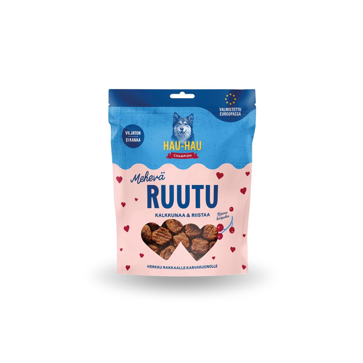 Hau-Hau Champion Saftiga Rutor Kalkon & Vilt 400 g
