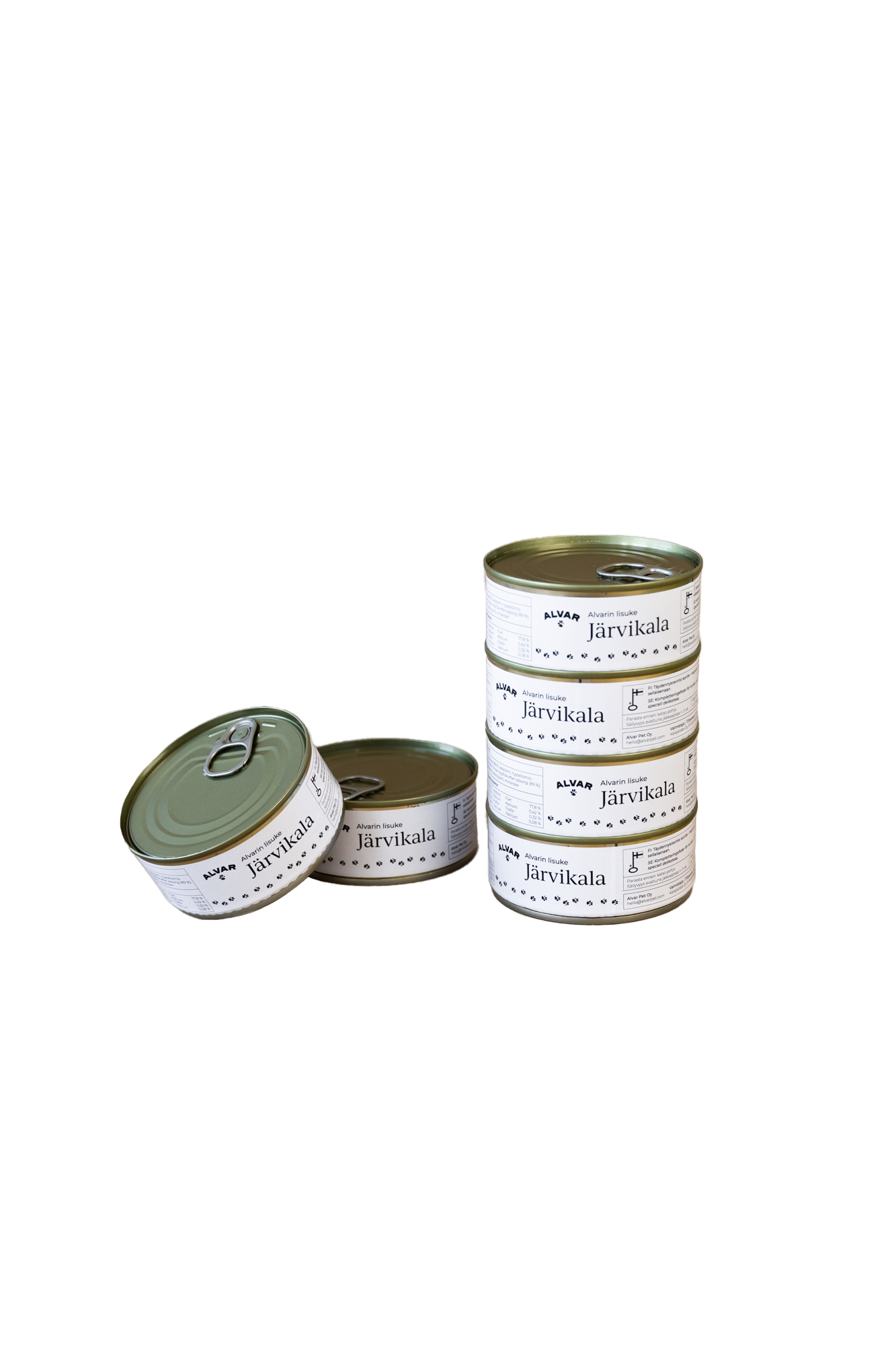 Alvar Pet Wild fishtopper våtfoder för Hund 6 x 150 g