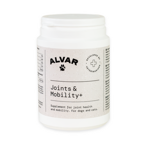 Alvar Pet Joints & Mobility+ kosttillskott för hund och katt 175 g