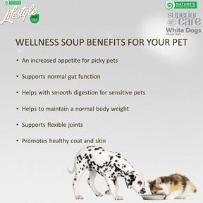 Nature's Protection Superior Care White Dog Salmon & Tuna Soup 140 ml