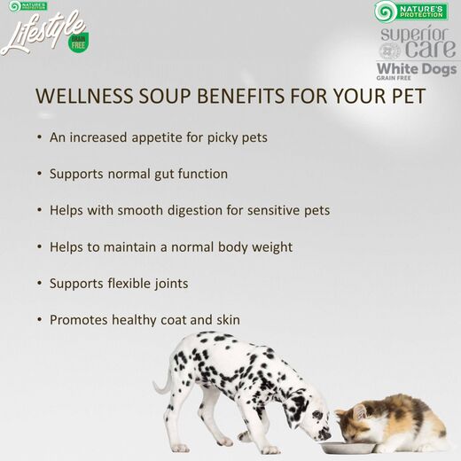 Nature's Protection Superior Care White Dog Salmon & Tuna Soup 140 ml
