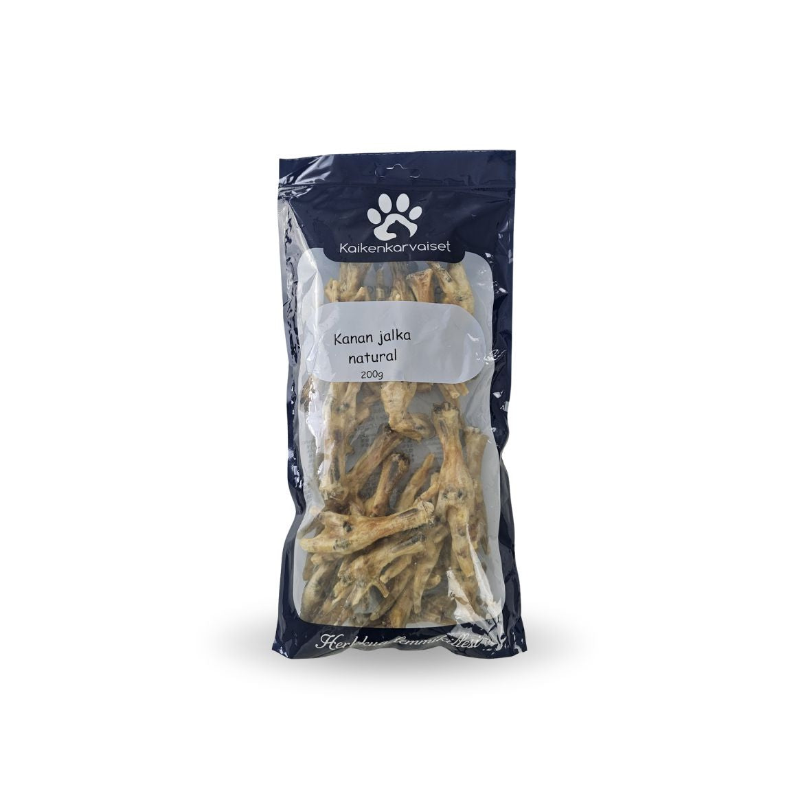 Kaikenkarvaiset Kycklingfötter 200 g