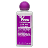 KW 2 in 1 schampo & balsam för hundar och katter 200 ml