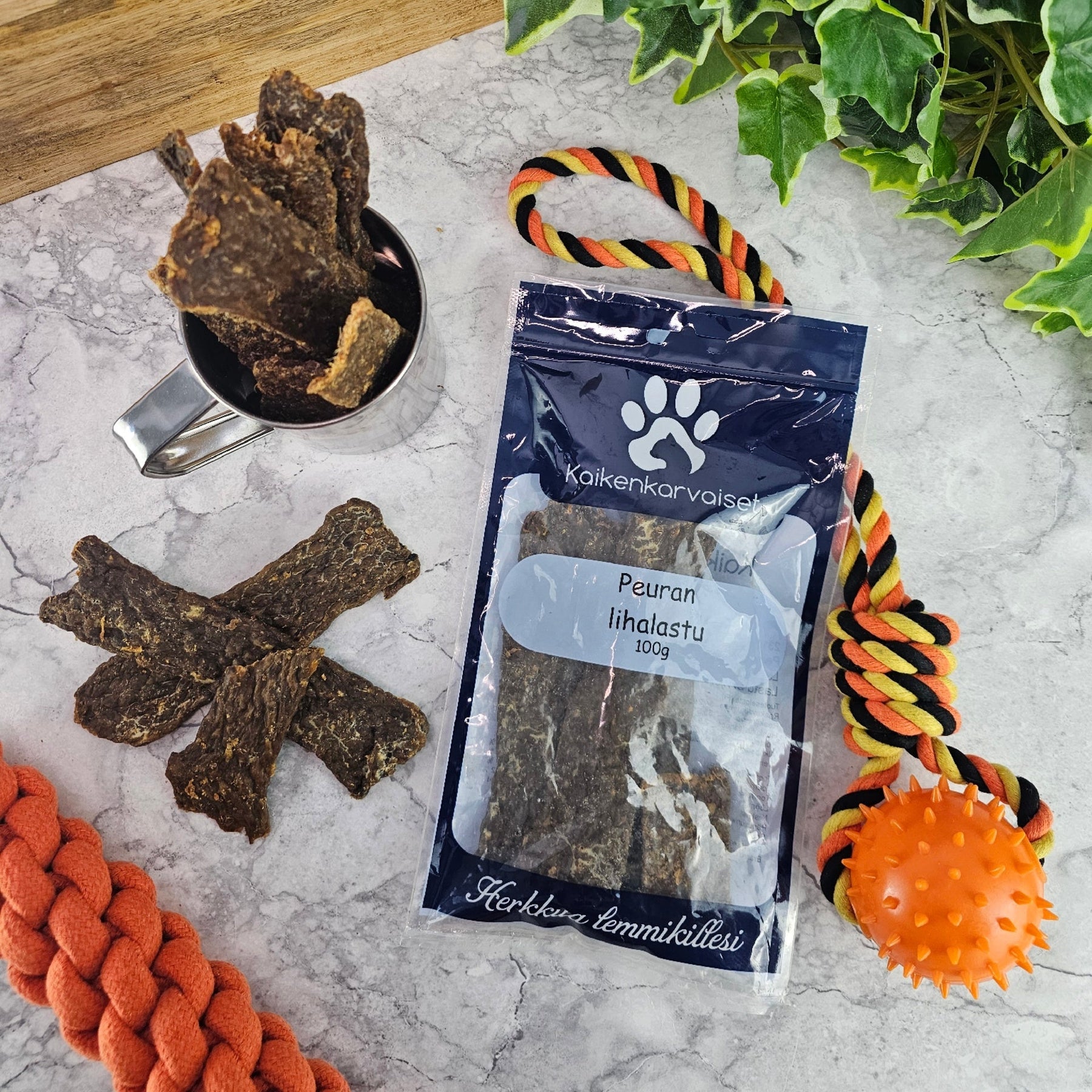 Kaikenkarvaiset Hjortköttschips 100 g