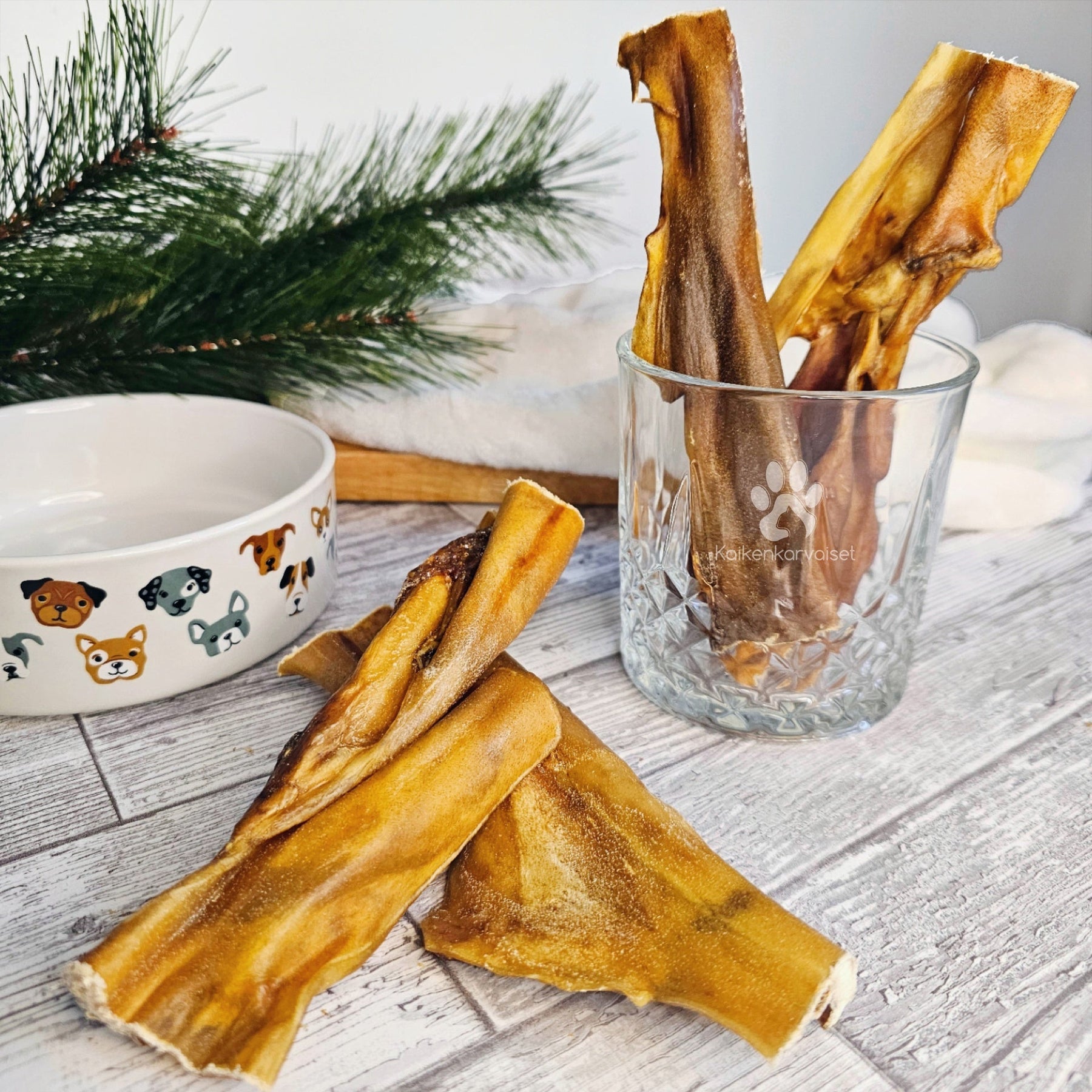Kaikenkarvaiset Nötbottenhudsremsor 150 g