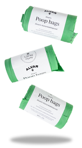 Alvar Pet Hundbajspåsar 3 x 30 pack FLERPACK