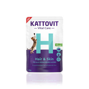 Kattovit Vital Care Hair & Skin Fjäderfä för katt 24 x 85 g