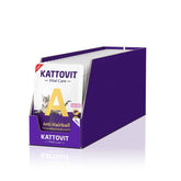 Kattovit Vital Care Anti Hairball lõhe ja linnastega märgtoit kassidele 24 x 85 g