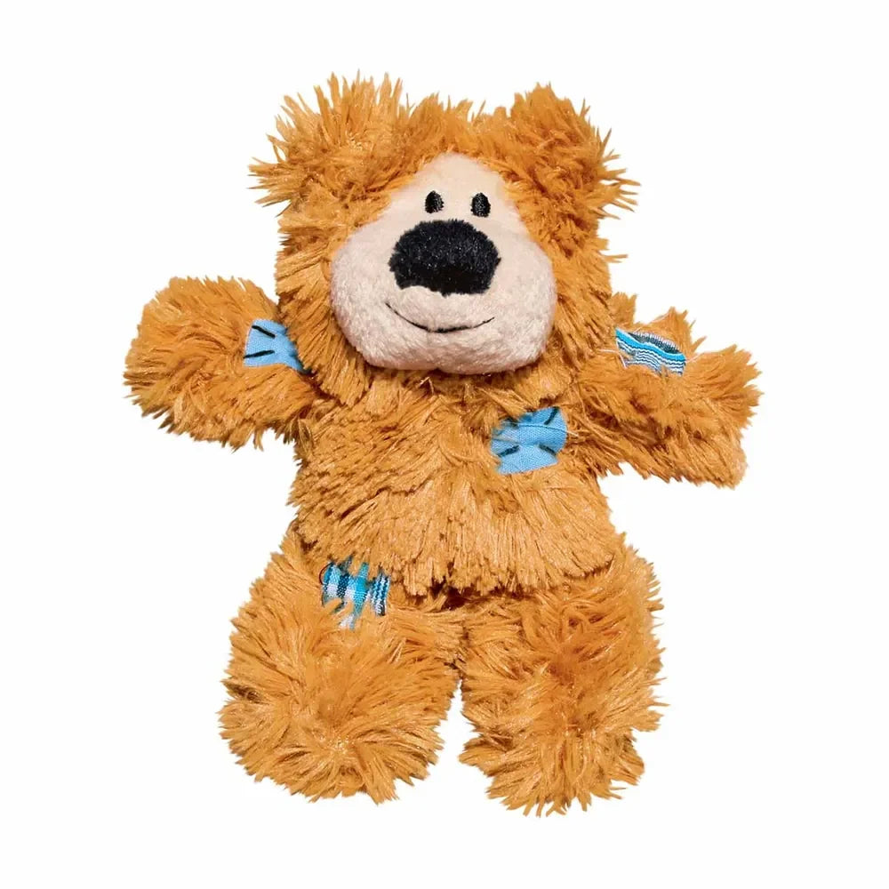KONG Cat Softies Patchwork Bear för katter
