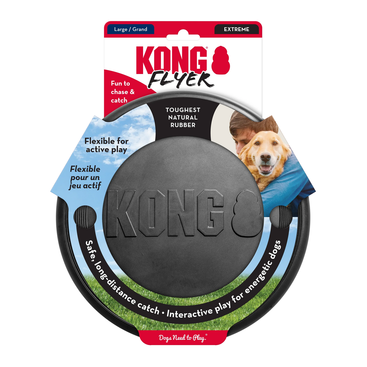 Kong Extreme Flyer Frisbee Large för hundar