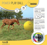 Maximus Power lekboll 75 cm för hästar