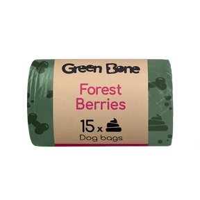 Green Bone Bajspåsar med doft av skogsbär