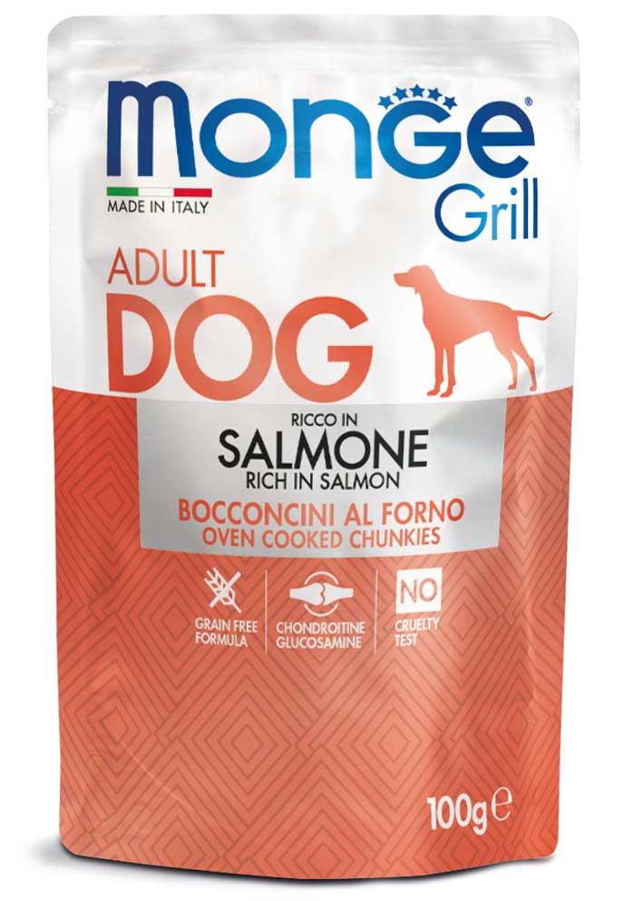 Monge Grill Lax Hund 24 x 100 g