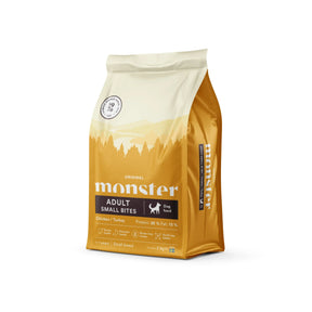 Monster Dog Original Adult Small Breed Kyckling-Kalkon 2 kg för hundar