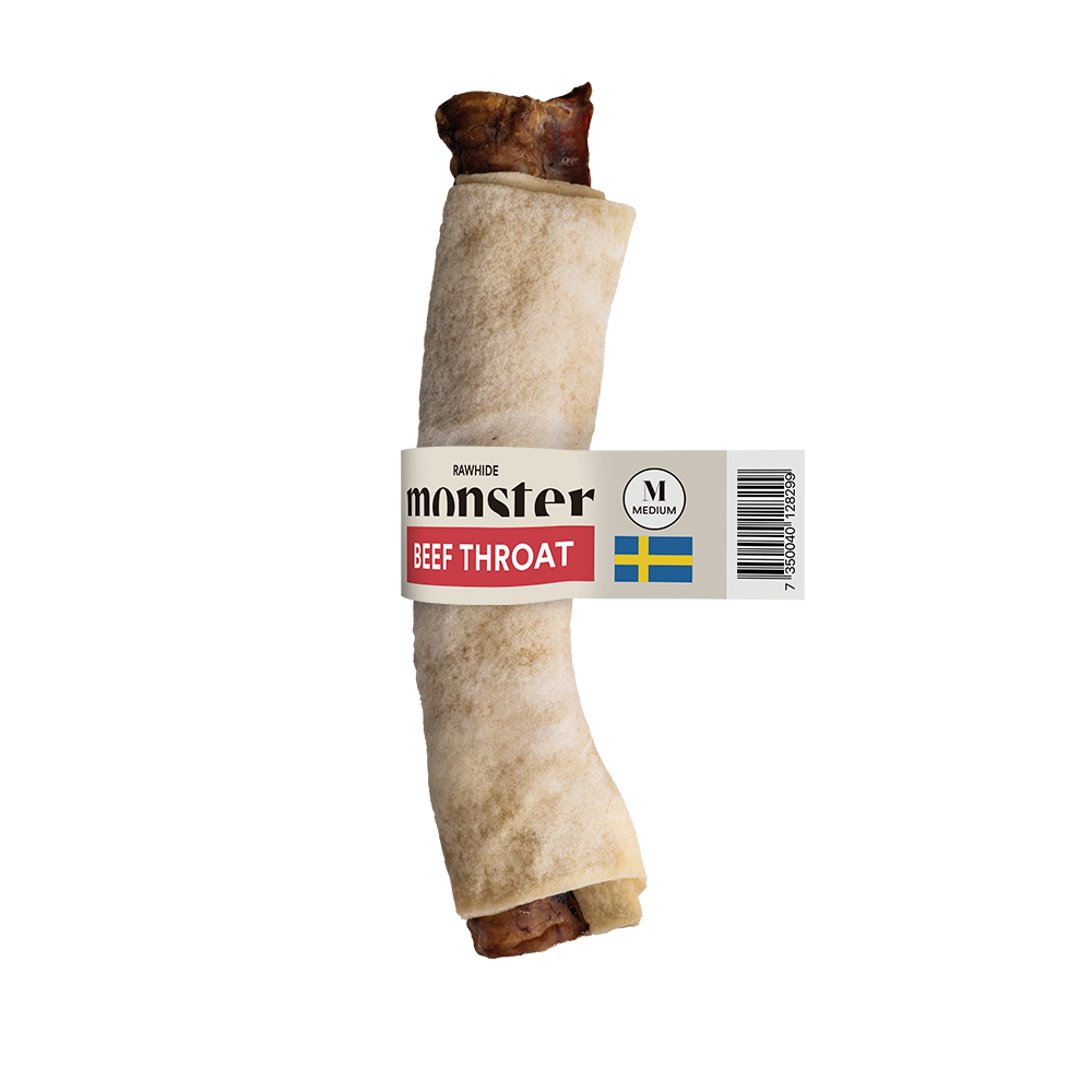 Monster Rawhide Beef Throat Medium 1 pc
