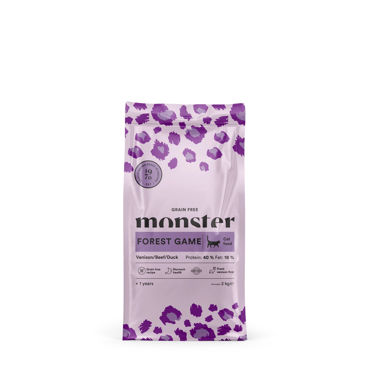 Monster Cat Grain Free Forest Game 2 kg