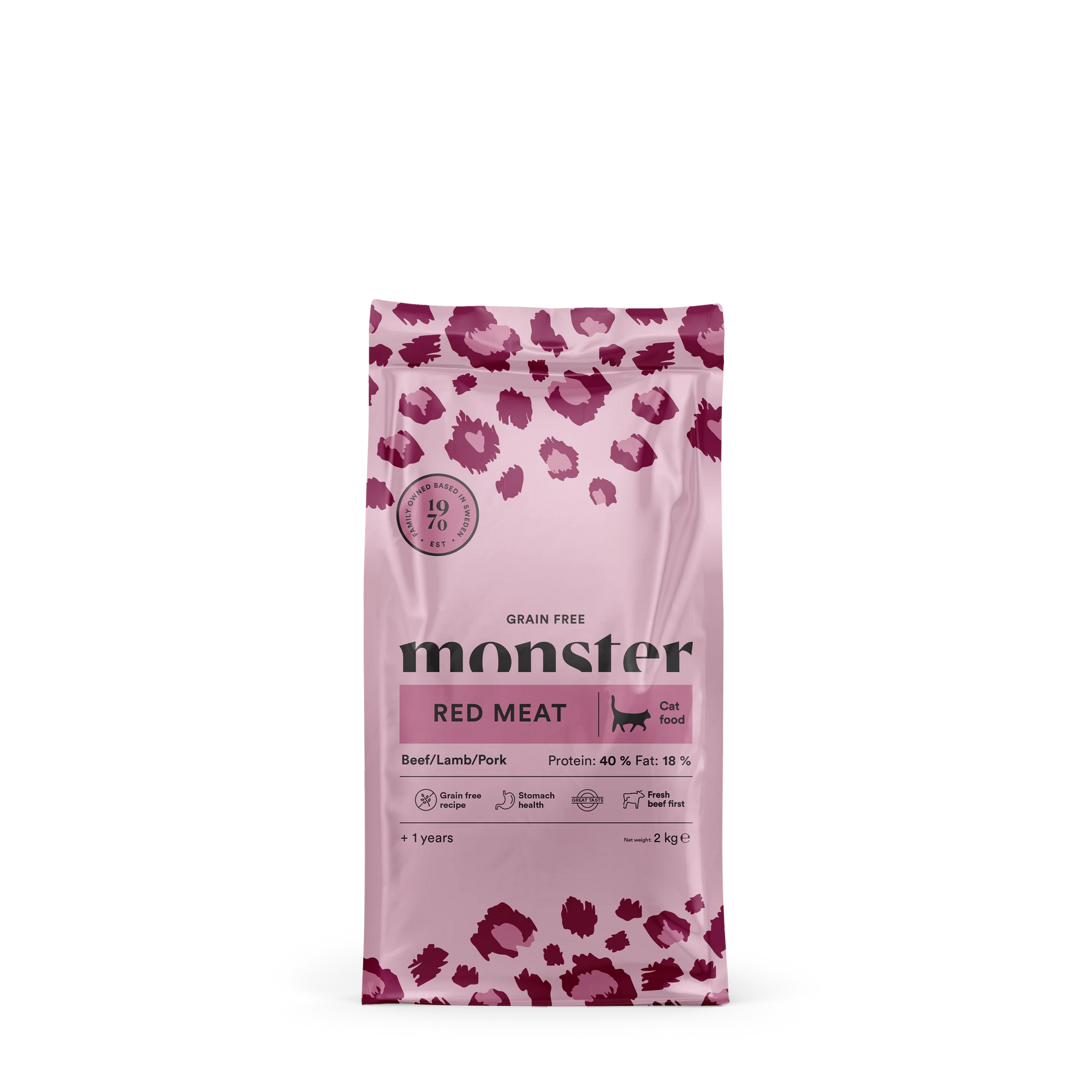 Monster Cat Grain Free Red Meat 2 kg
