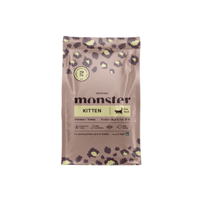 Monster Cat Original Kitten Chicken-Turkey 2 kg för katter