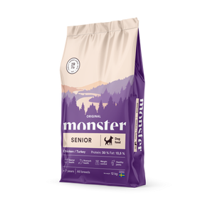 Monster Dog Original Senior Chicken-Turkey Hundfoder 12 kg