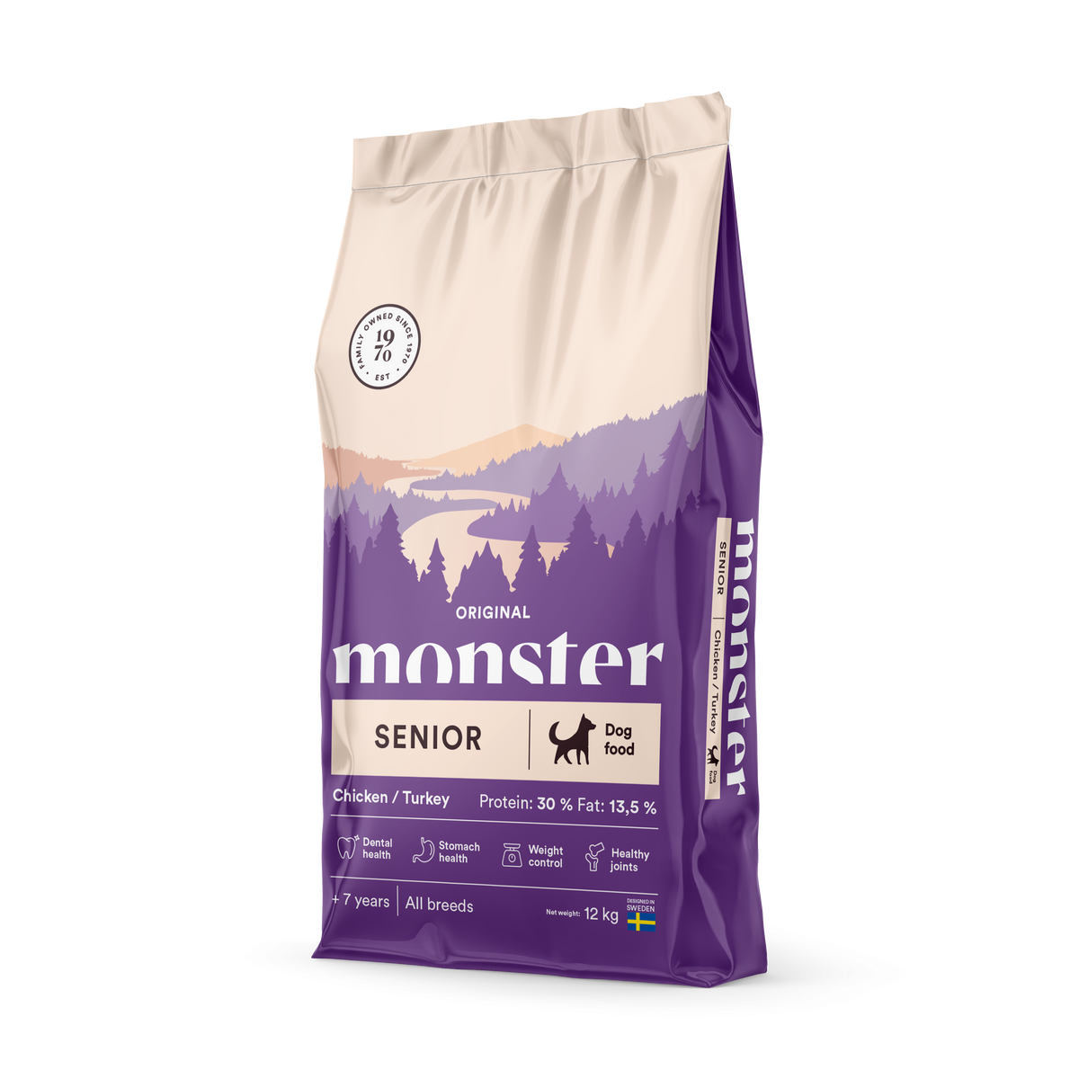 Monster Dog Original Senior Chicken-Turkey