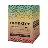 Monster Cat Pouches Adult Multipack Meat Lover 8 x 85 g för katter