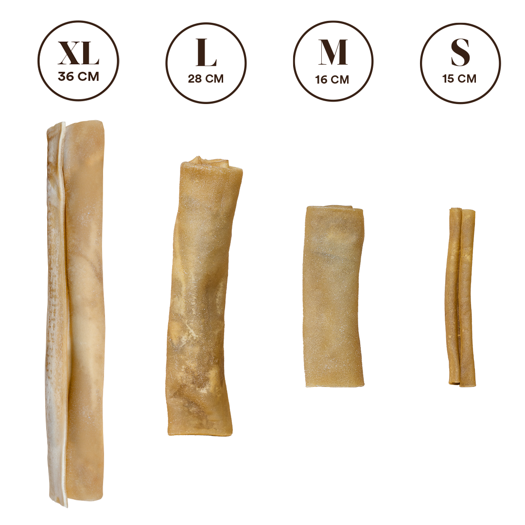 Monster Rawhide Beef närimisrull koertele veisenahast, XL suurus, 1 tk