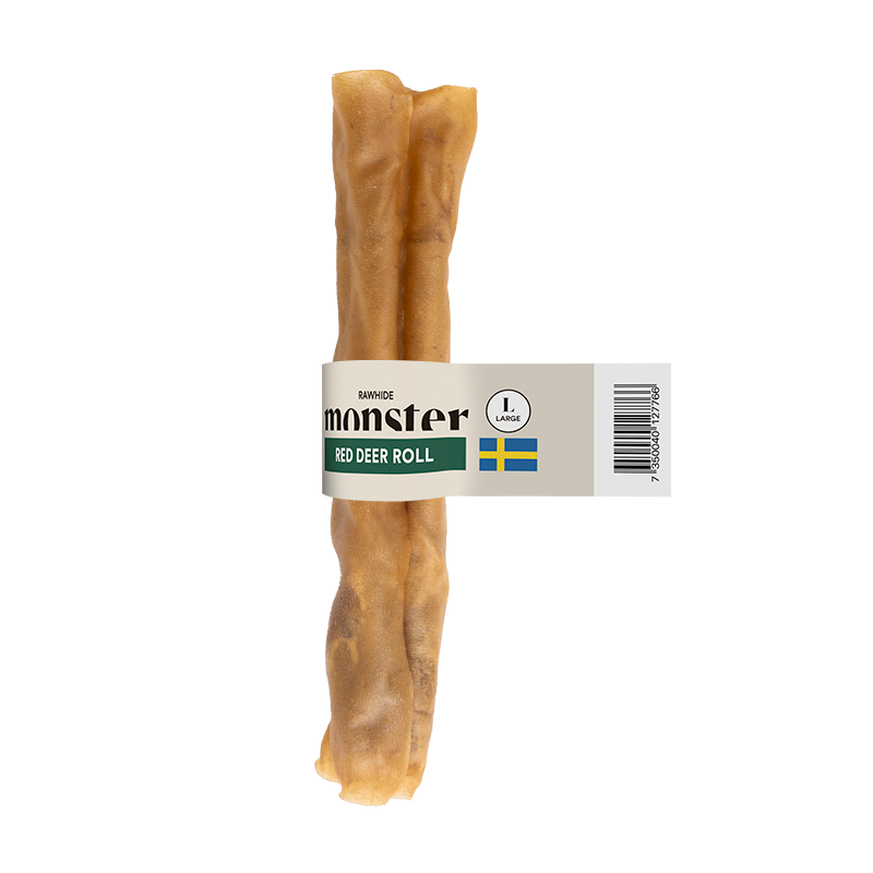 Monster Rawhide Red Deer Large Roll 1