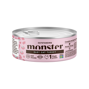 Monster Cat Baby Mousse 100 g för kattungar