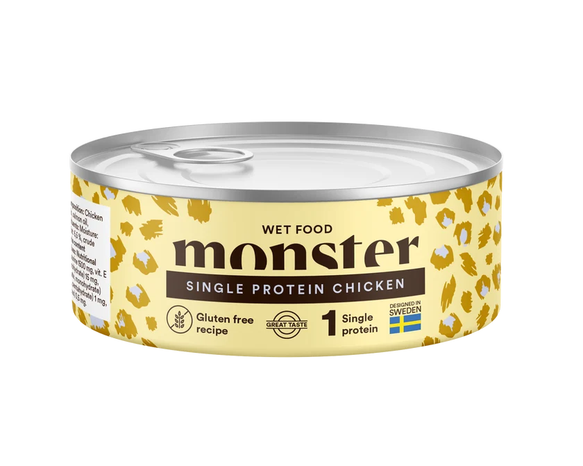 Monster Cat Adult Single Protein Chicken 100 g