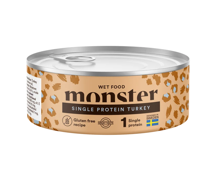 Monster Cat Adult Single Protein Turkey 100 g