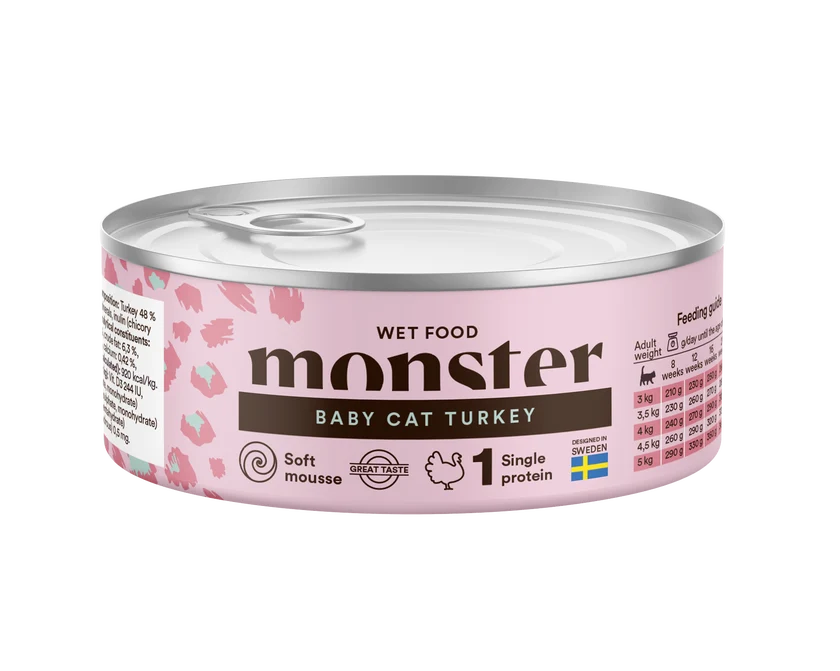 Monster Cat Baby Mousse 100 g
