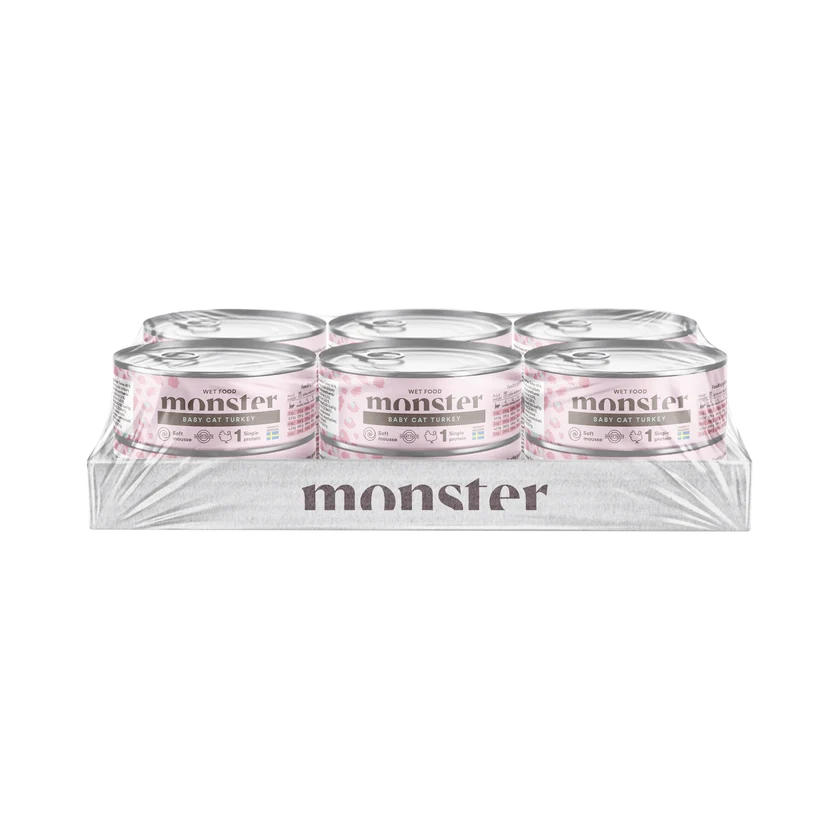 Monster Cat Baby Mousse 12 x 100 g