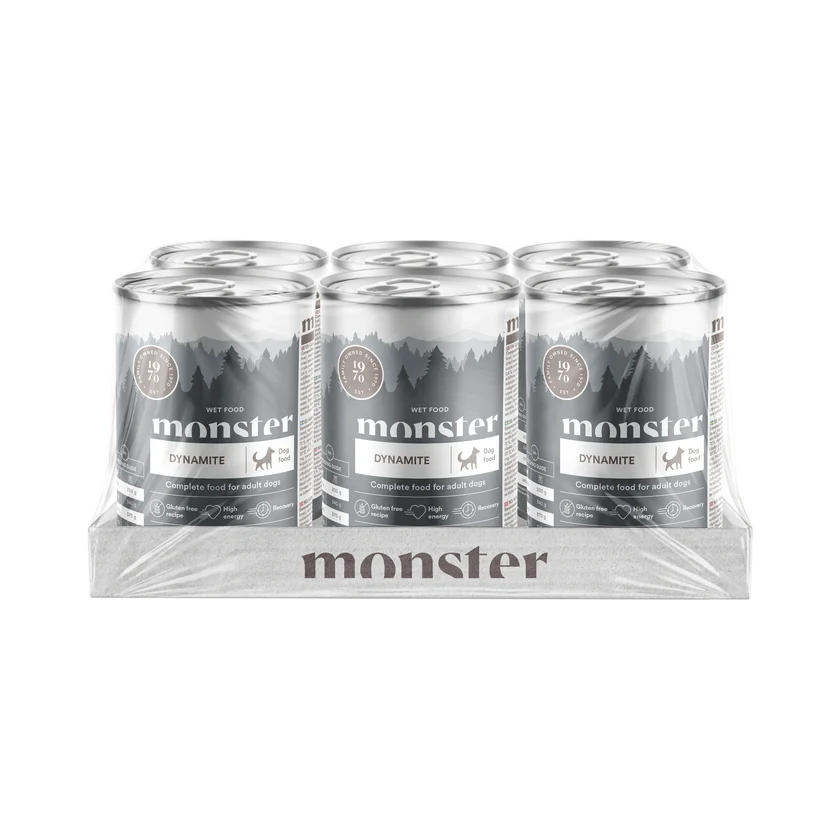 Monster Dog Adult Dynamite Chicken 6 x 400 g