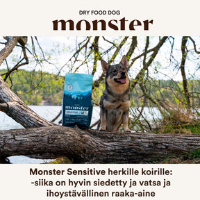 Monster Dog Original Adult Sensitive White Fish 2 kg för hundar