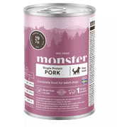 Monster Dog Adult Single Protein pork för hund 6 x 400 g