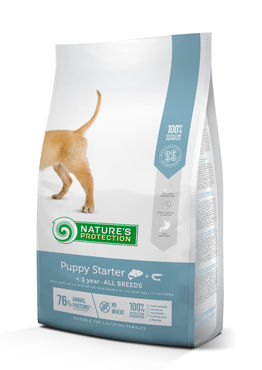 Nature's Protection Puppy starter all breeds lax & krill 2 kg för hundar