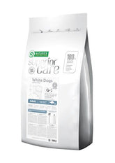 Nature's Protection Superior Care White Dogs Adult Large ljusa fiskar BREEDER 17 kg