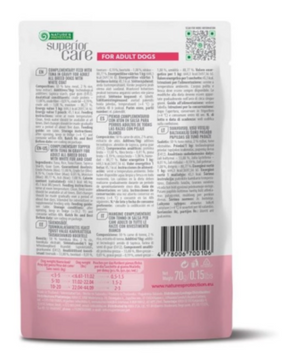Nature's Protection Superior Care White Adult All Breeds tonfisk för hundar 24 x 70 g