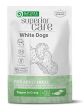 Nature's Protection Superior Care White Adult All Breed tonfisk & havsabborre för hundar 24 x 70 g