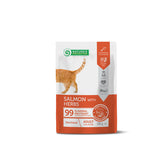 Nature's Protection adult sterilised lax & örter för katter 22 x 100 g