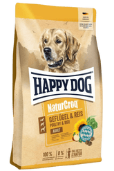 Happy Dog NaturCroq Geflügel & Reis 11 kg för hundar