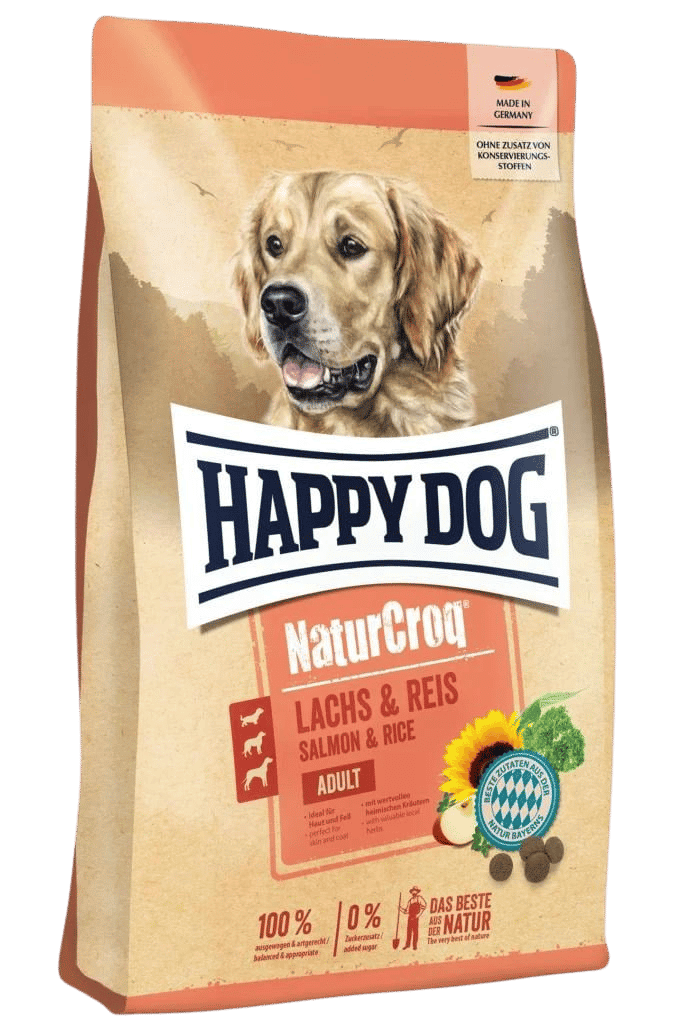 Happy Dog NaturCroq Lachs & Reis 11 kg för hundar