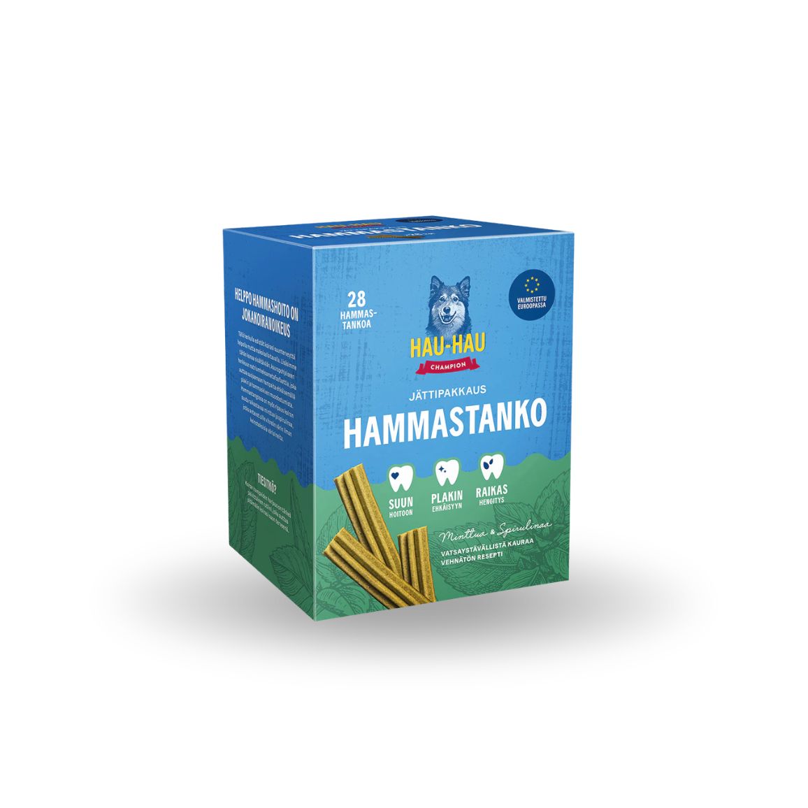 Hau-Hau Champion tandsticka för hundar
