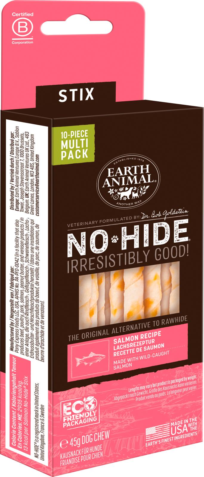 No-Hide Salmon STIX tuggben 10 st