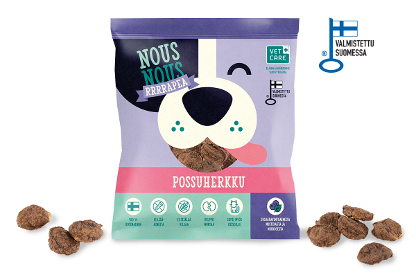 NousNous krispigt grisgodis 150 g för hundar